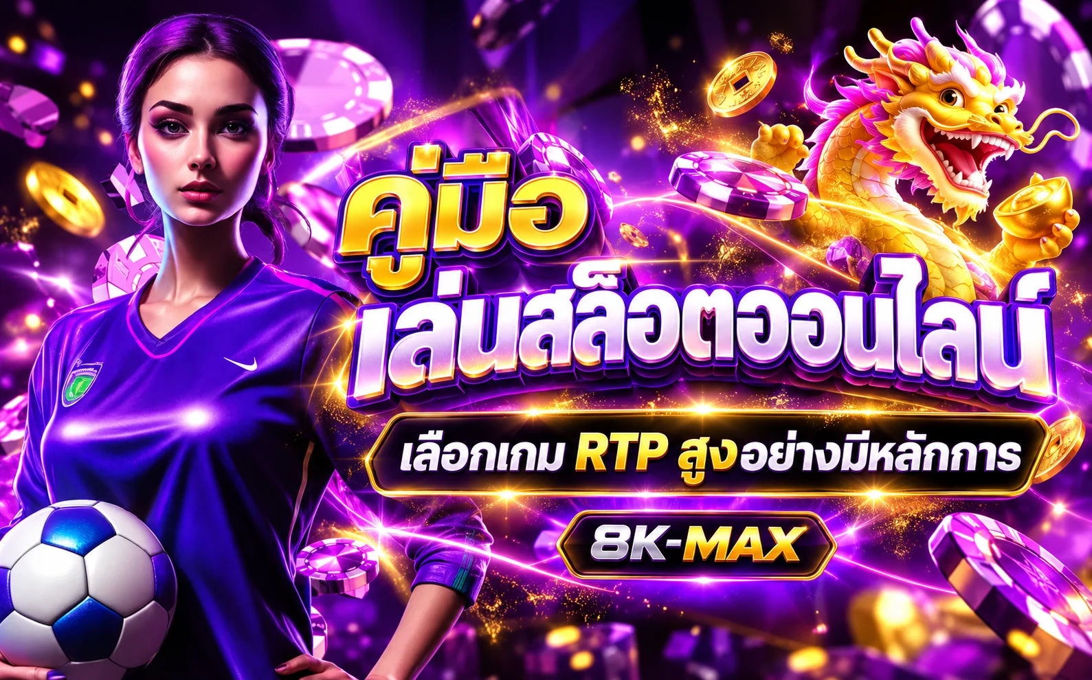 8K-MAX คู่เล่นสล็อตออนไลน์ เลือกเกม RTP สูง
